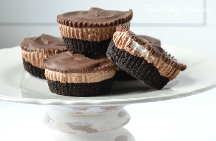 chocolate desserts triple chocolate cups