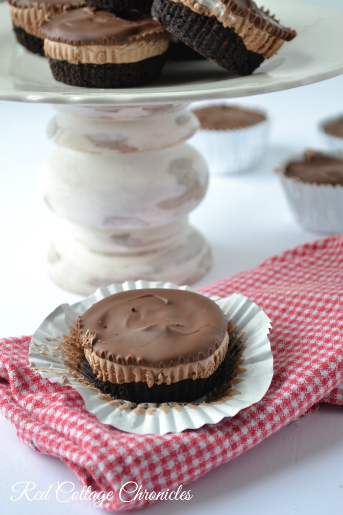 chocolate desserts Triple Chocolate Cups