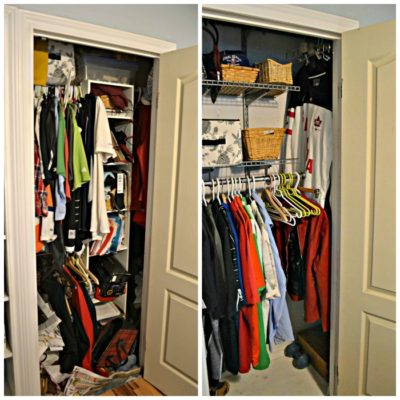 Closet Organization ideas for small bedroom closets