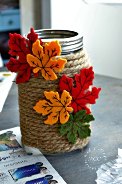 8 Mason Jar Craft Ideas for Autumn