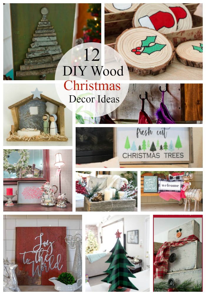Handmade Wooden Christmas Decorations for Home