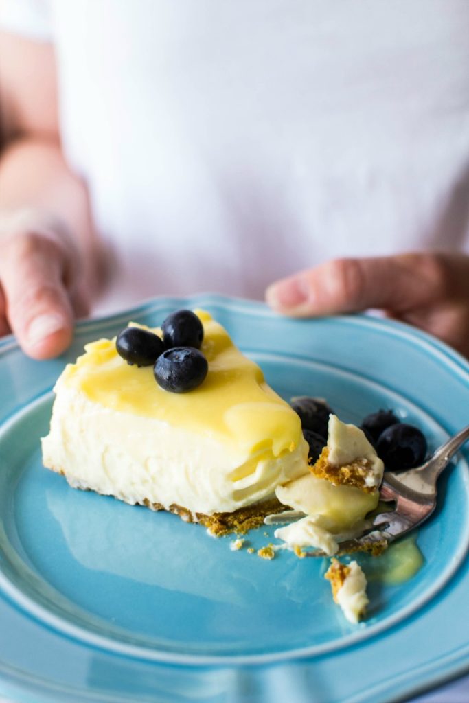 No Bake Lemon Cheesecake - Red Cottage Chronicles