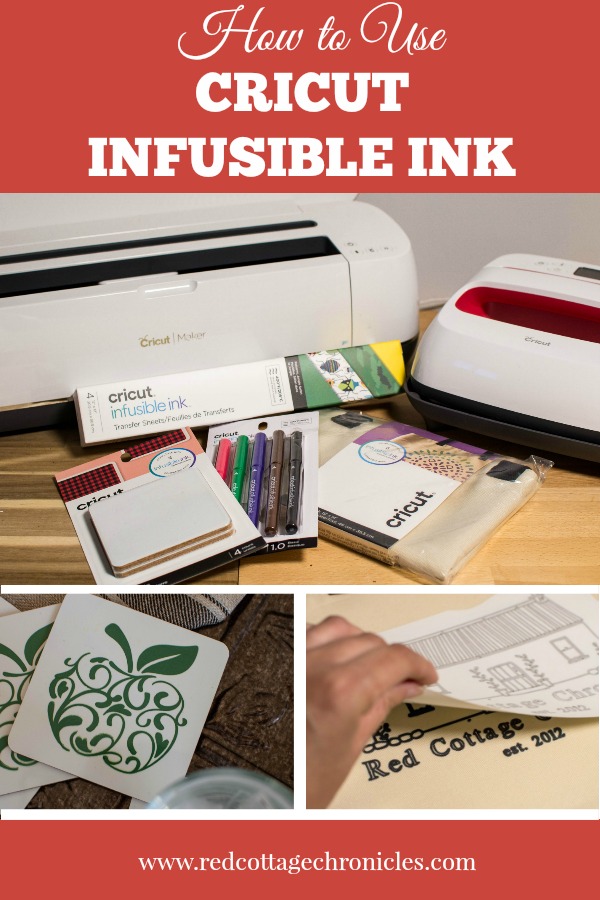 How to Use Cricut Infusible Ink Sheets and Markers - Red Cottage Chronicles