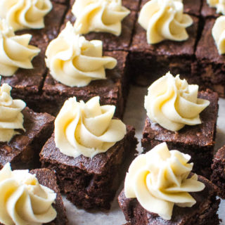 Double chocolate mocha brownies