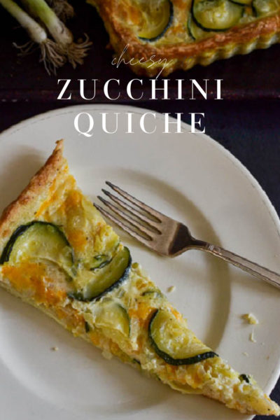 Garden Fresh Zucchini Quiche Recipe - Red Cottage Chronicles