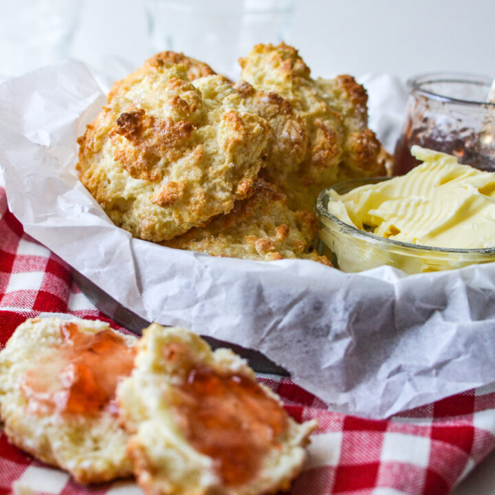 easy recipes for drop biscuits with sour cream