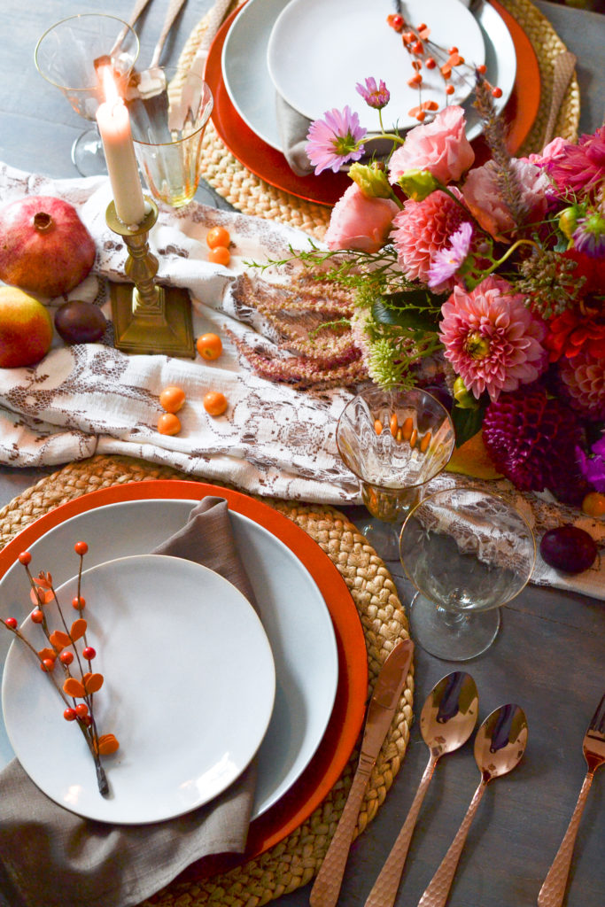 Cozy Up Around an Autumn Dinner Table - Red Cottage Chronicles