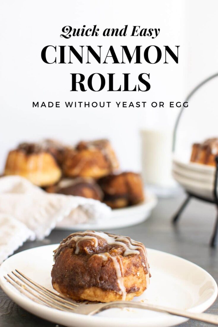 Quick and Easy Cinnamon Rolls - Red Cottage Chronicles