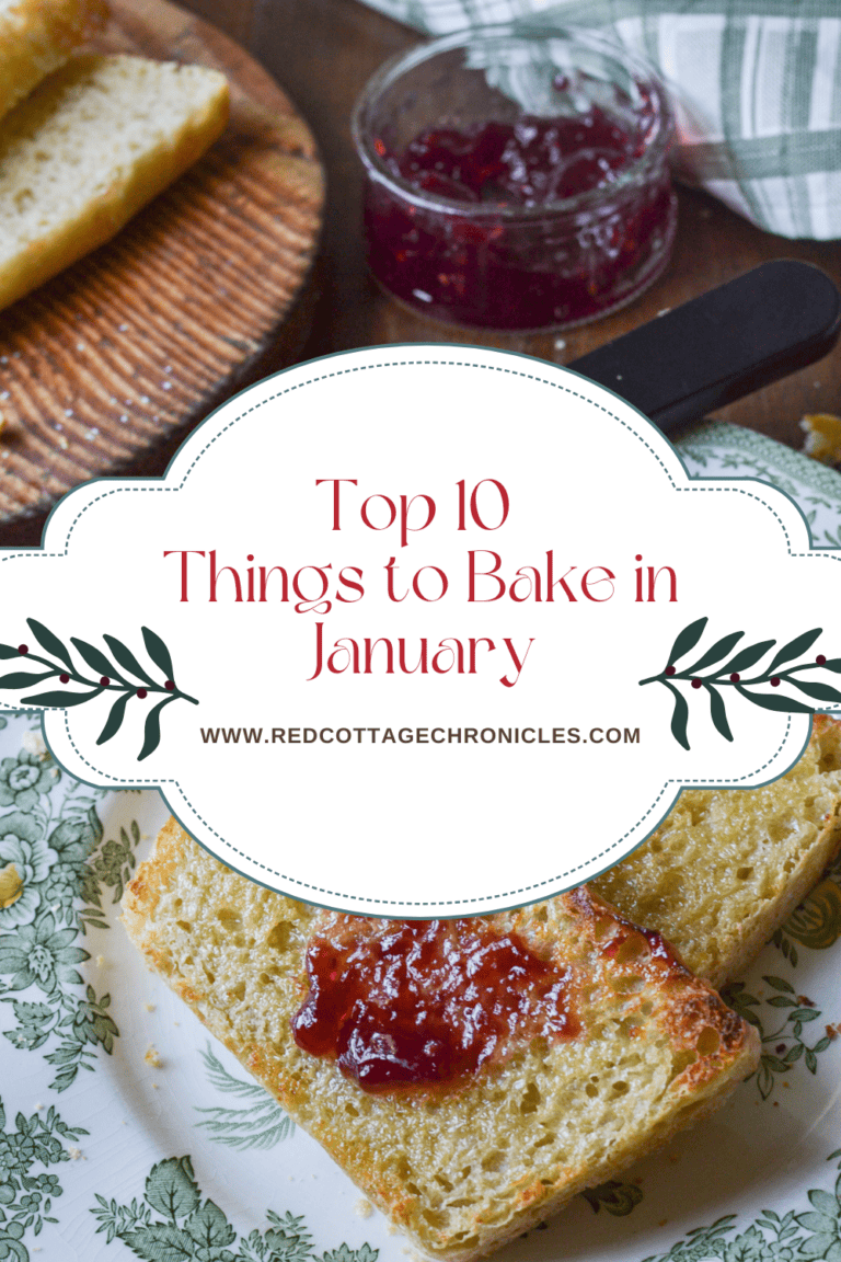 Top 10 Things to Bake In January with a photo of English Muffin Bread